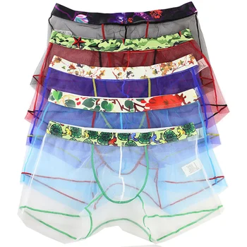 Mens Transparent Underwear Mesh Male Panties Lace Man Gay Soft Net Yarn Sexy Boxer Underpants Summer Thin Breathable
Mens Transparent Underwear Mesh Male Panties Lace Man Gay Soft Net Yarn Sexy Boxer Underpants Summer Thin Breathable