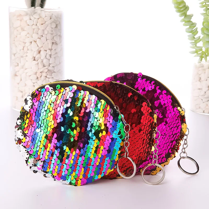 2019 New Fashion Cute Small Bag Sequin Wallet Portable Velvet Key Bag Mini Storage Five-In-One Flip Round Small Bag Purse
2019 New Fashion Cute Small Bag Sequin Wallet Portable Velvet Key Bag Mini Storage Five-In-One Flip Round Small Bag Purse