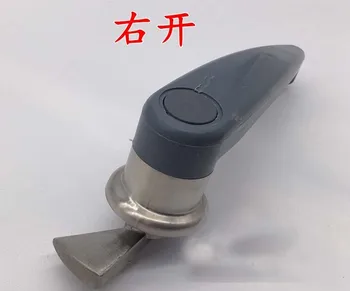 right oven handle or industrial steam rice cooker handle with sector shape lock tongue
right oven handle or industrial steam rice cooker handle with sector shape lock tongue