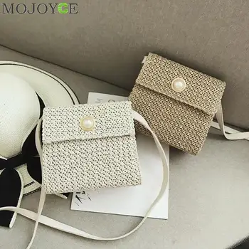 New Summer Women Shoulder Bag Hand Made Exquisiteness Straw Bags Woven Flap Sweet Pastoral Rattan Girls Bag Beige Brown
New Summer Women Shoulder Bag Hand Made Exquisiteness Straw Bags Woven Flap Sweet Pastoral Rattan Girls Bag Beige Brown