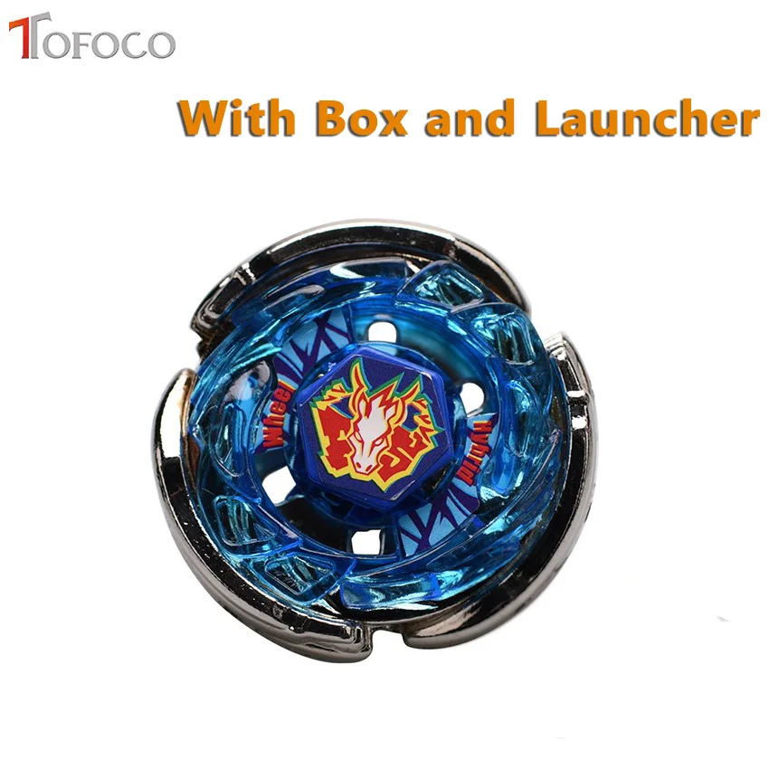 TOFOCO Genuine Tomy Beyblade Pegasus BB28 Blue Metal Fusion Beyblade Rock pegasis Spinning Top Toys
TOFOCO Genuine Tomy Beyblade Pegasus BB28 Blue Metal Fusion Beyblade Rock pegasis Spinning Top Toys