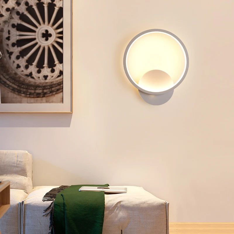 Modern Round Wall Light For Living Room Beside Room Bedroom Corridor white black frame LED Sconce LED Wall Lamps square shape de
Modern Round Wall Light For Living Room Beside Room Bedroom Corridor white black frame LED Sconce LED Wall Lamps square shape de