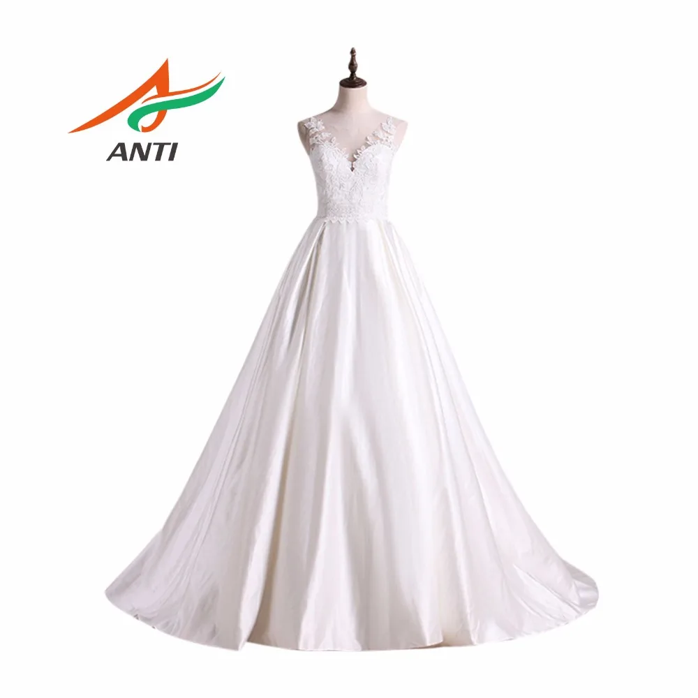ANTI High-quality A-Line Wedding Dresses 2019 Robe De Mariage Bride Gowns Vestido De Noiva Curto Custom Made Floor Length
ANTI High-quality A-Line Wedding Dresses 2019 Robe De Mariage Bride Gowns Vestido De Noiva Curto Custom Made Floor Length