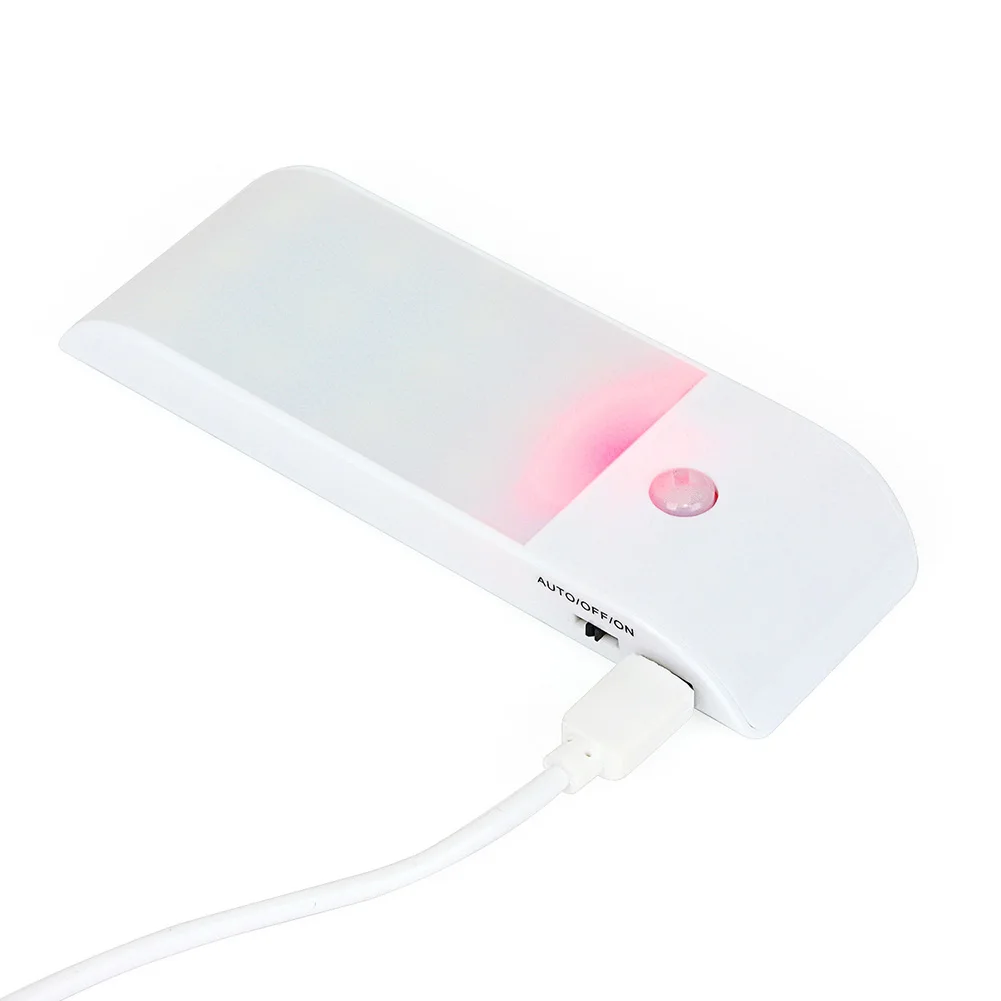 LED Motion Detector Night Light Stick-On Magnetic Strip USB Recharge for Closet Nursery Hallway _WK
LED Motion Detector Night Light Stick-On Magnetic Strip USB Recharge for Closet Nursery Hallway _WK