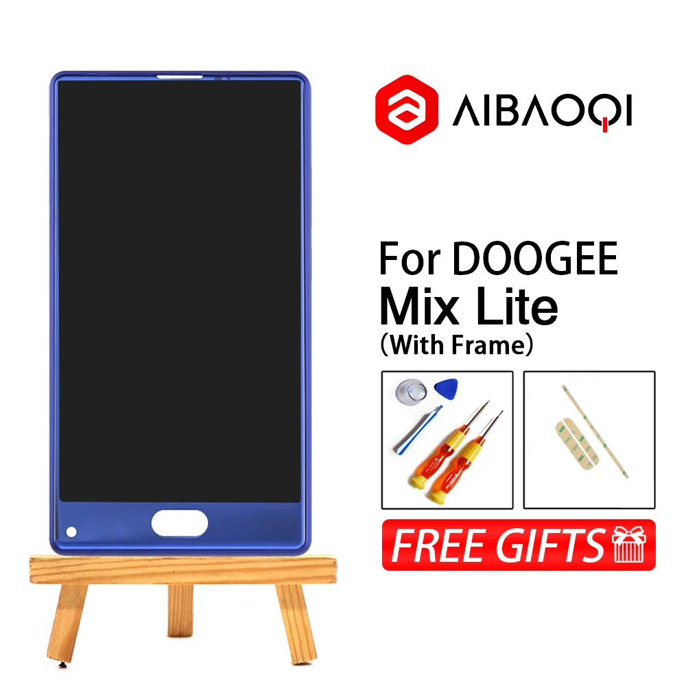 New Original 5.2 inch Touch Screen+1280X720 LCD Display+Frame+Fingerprint cable Assembly Replacement For Doogee Mix Lite Phone
New Original 5.2 inch Touch Screen+1280X720 LCD Display+Frame+Fingerprint cable Assembly Replacement For Doogee Mix Lite Phone