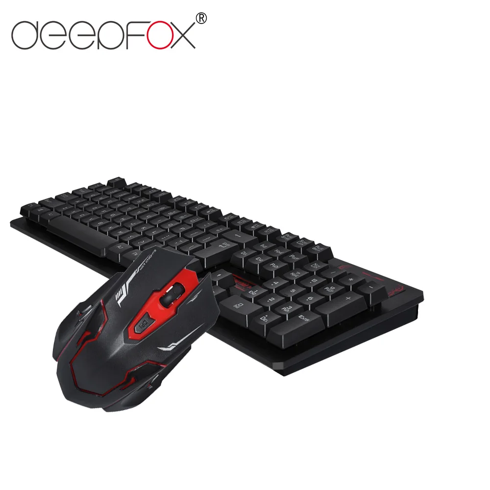 DeepFox Mouse Keyboard Set Wireless Usb Gaming Keyboard 1600DPI Gaming Mouse Gamer Laptop Computer Mouse
DeepFox Mouse Keyboard Set Wireless Usb Gaming Keyboard 1600DPI Gaming Mouse Gamer Laptop Computer Mouse