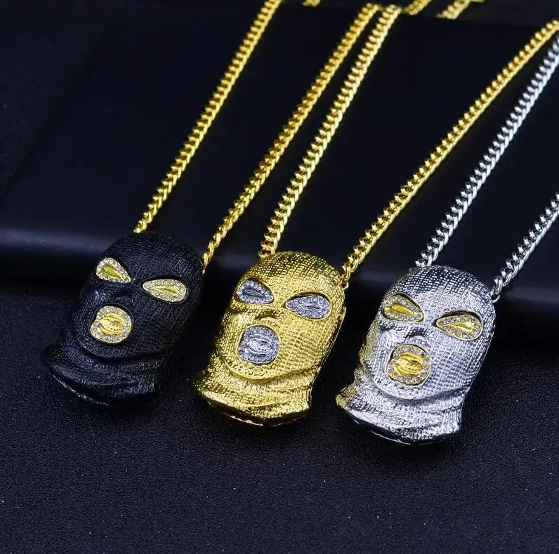 Luxury Masked Anti-terrorism Pendant Necklace Chain Gold Full Rhinestone Iced Out Crystal Bling Emoji Men Hip Hop Jewelry Gifts
Luxury Masked Anti-terrorism Pendant Necklace Chain Gold Full Rhinestone Iced Out Crystal Bling Emoji Men Hip Hop Jewelry Gifts
