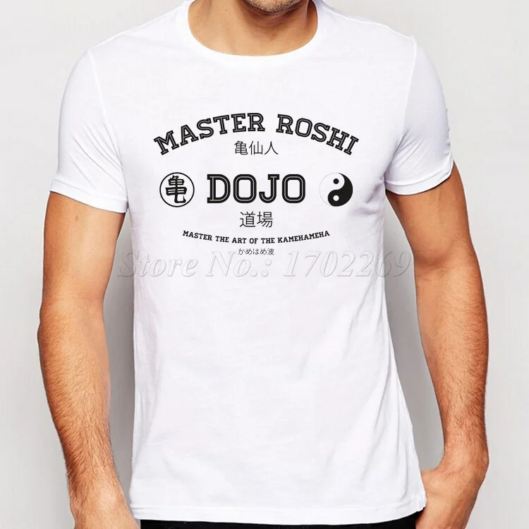 Fashion Letter Printed Men t shirt Master Roshi Dojo Cool Male Tops Short Sleeve Simple Basic Tee The Dragon Ball Z Shirts
Fashion Letter Printed Men t shirt Master Roshi Dojo Cool Male Tops Short Sleeve Simple Basic Tee The Dragon Ball Z Shirts