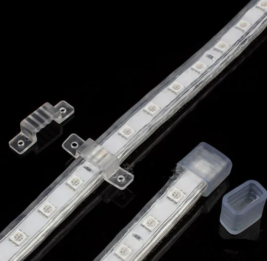 8000 шт./лот Светодиодная лента разъем силиконовый клип для 8 мм 10 ширина SMD3528 SMD5050