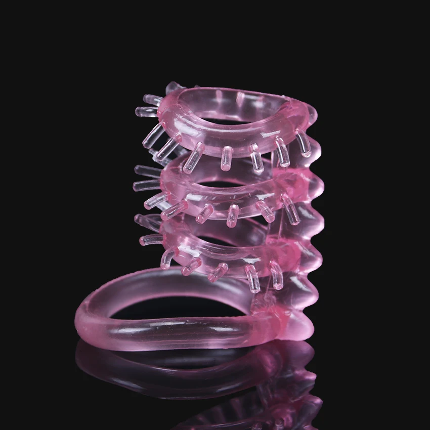 

Silicone Cock Ring Delay Premature Ejaculation Penis Rings Delayed Lasting Penis Sleeve Lock Loop Adult Product Sex Toys for Men