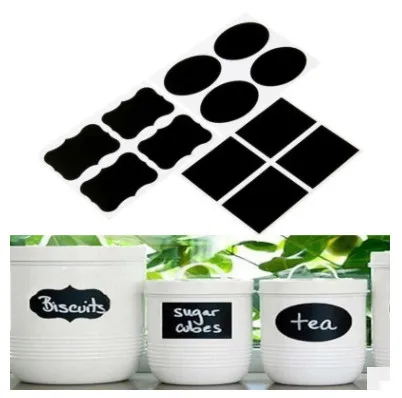 36PCS PVC waterproof Craft Blackboard Sticker Black Kitchen Bottles Sticker For Jar Organizer Can Labels Chalkboard Home Decor
36PCS PVC waterproof Craft Blackboard Sticker Black Kitchen Bottles Sticker For Jar Organizer Can Labels Chalkboard Home Decor