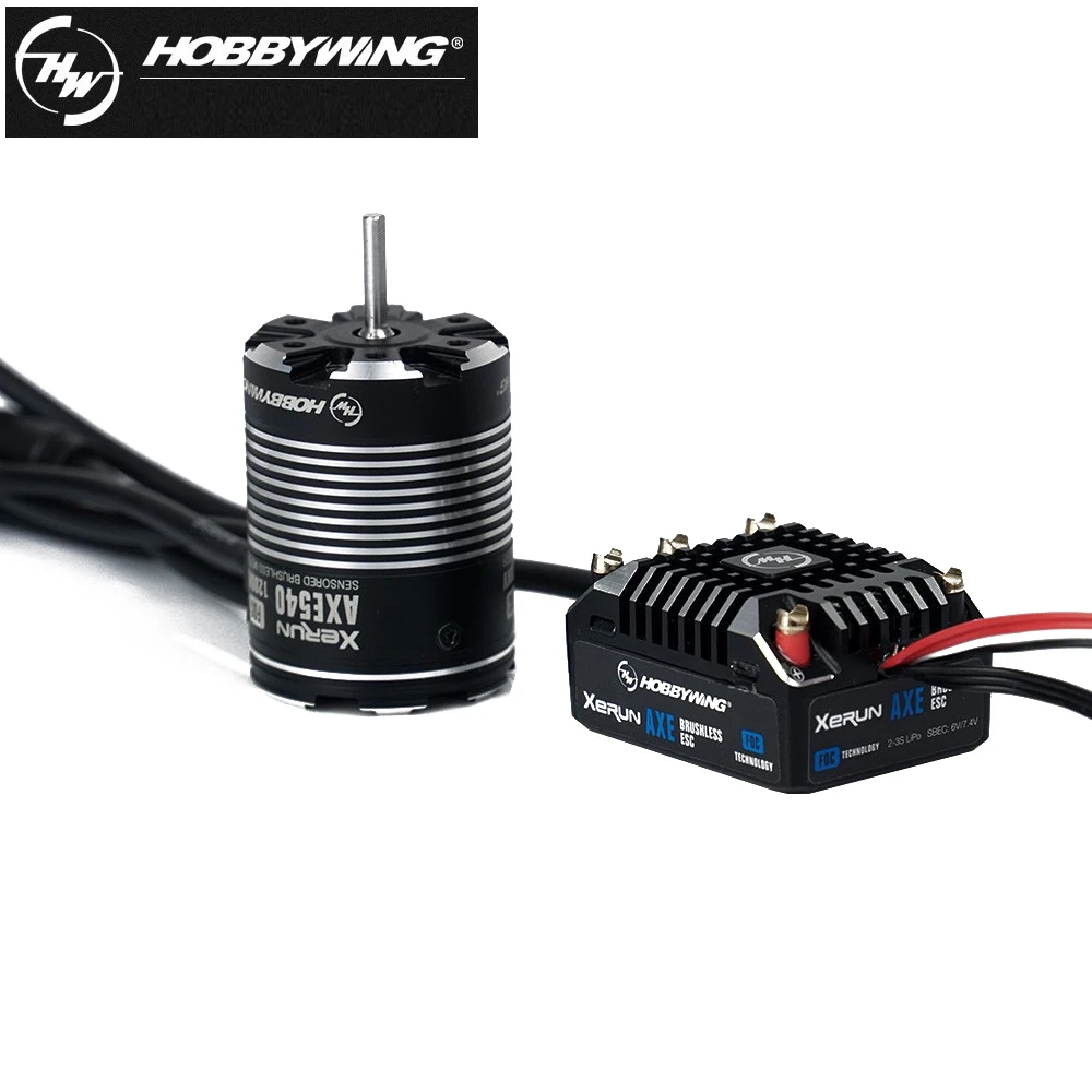 Hobbywing Xerun AXE540/AXE550 FOC sensored Brushless Power System Motor & IP67 Waterproof ESC combo for RC 1/10 Rock Crawler Car
Hobbywing Xerun AXE540/AXE550 FOC sensored Brushless Power System Motor & IP67 Waterproof ESC combo for RC 1/10 Rock Crawler Car