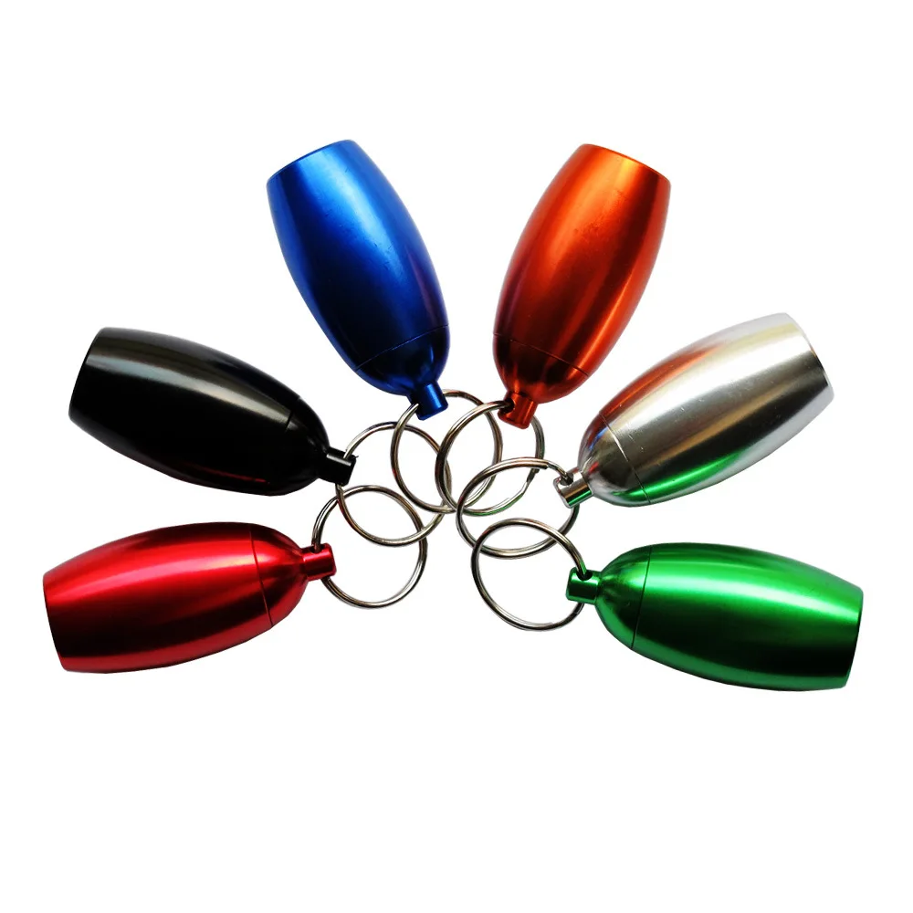 1 PCS Random Color Aluminum Alloy Medicine Bottle Portable Key Chain Pills Capsule Box Mini Waterproof Medicine Container Hot
1 PCS Random Color Aluminum Alloy Medicine Bottle Portable Key Chain Pills Capsule Box Mini Waterproof Medicine Container Hot