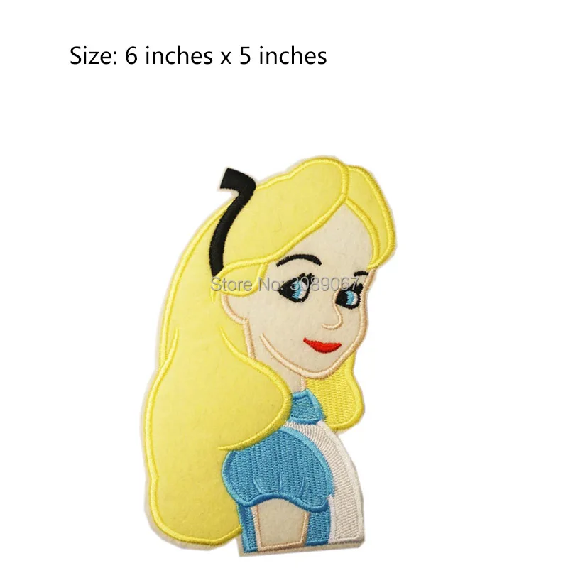 6" LARGE Alice in Wonderland Film TV MOVIE Cute Lovely Cartoon Girl Dress Classic Lovely Embroideried Patch Logo Badge
6" LARGE Alice in Wonderland Film TV MOVIE Cute Lovely Cartoon Girl Dress Classic Lovely Embroideried Patch Logo Badge