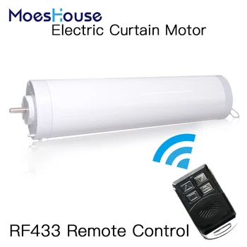 Automatic Electric Curtain Motor Open Closed Windows Motorized Motor 433MHZ Remote Control for Smart Home 5 Wires
Automatic Electric Curtain Motor Open Closed Windows Motorized Motor 433MHZ Remote Control for Smart Home 5 Wires