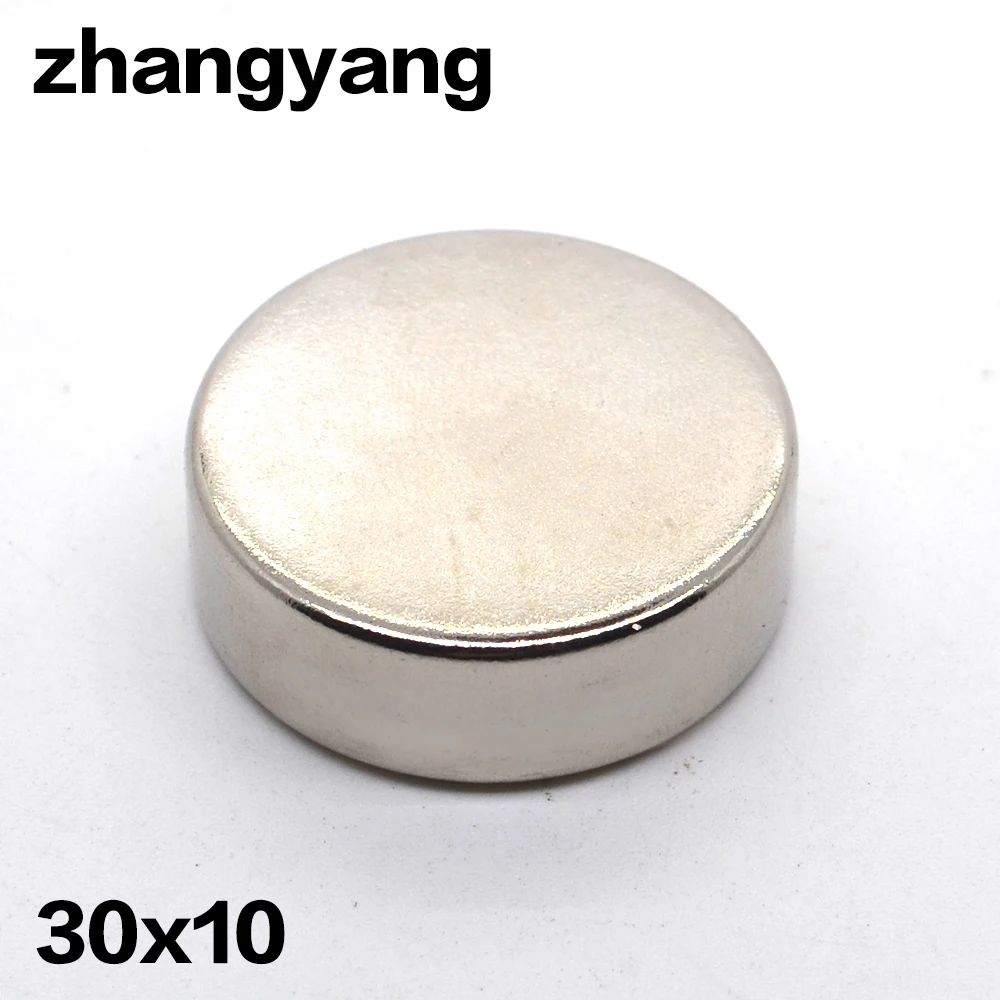 Factory Sell 30PCS 30 x 10 mm N35 Powerful Super Strong Magnet Round Rare Earth Permanent Neo Neodymium Magnet
Factory Sell 30PCS 30 x 10 mm N35 Powerful Super Strong Magnet Round Rare Earth Permanent Neo Neodymium Magnet