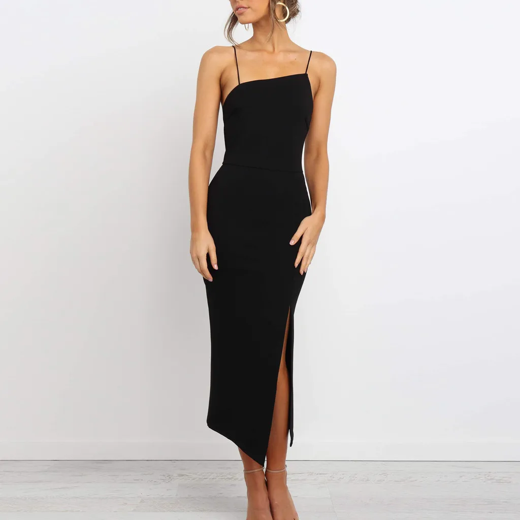 Spaghetti Strap Backless Sexy Long Dress Party Off Shoulder Strapless Summer Maxi Dress Black Bodycon Party Dress Women 7/12
Spaghetti Strap Backless Sexy Long Dress Party Off Shoulder Strapless Summer Maxi Dress Black Bodycon Party Dress Women 7/12