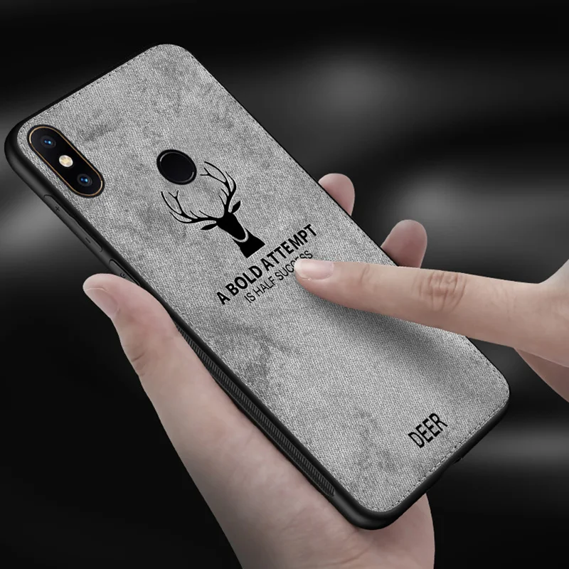 3D Deer Canvas Soft TPU Silicone Mobile Phone Case for Millet Mi 8 SE Lite Max 3 Redmi 6 Pro Note 5 6A Cloth Texture Back Bay
3D Deer Canvas Soft TPU Silicone Mobile Phone Case for Millet Mi 8 SE Lite Max 3 Redmi 6 Pro Note 5 6A Cloth Texture Back Bay