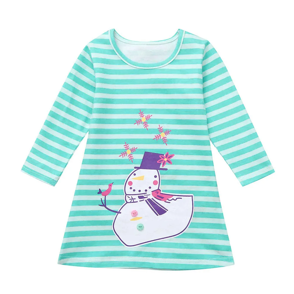 Top Selling Fashion Baby Clothes Children Long Sleeve Christmas Snowman Striped O-Neck Knee-Length Dress Outfits Clothe
Top Selling Fashion Baby Clothes Children Long Sleeve Christmas Snowman Striped O-Neck Knee-Length Dress Outfits Clothe