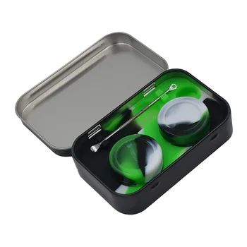 Tin Containers - 2 in 1 Silicone wax station+Carvers Tool+2pcs 5ml Bho Dab wax container jar For butane slick concentrate Oil
Tin Containers - 2 in 1 Silicone wax station+Carvers Tool+2pcs 5ml Bho Dab wax container jar For butane slick concentrate Oil