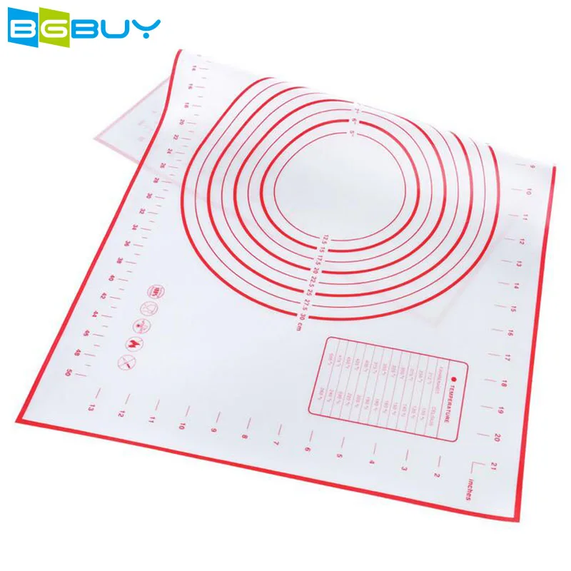 Rolling Pastry Tools Silicone Baking Mat ,Extra Large 60*40*0.045cm ,Non Stick Pastry Roller Mat with Measurements (red)
Rolling Pastry Tools Silicone Baking Mat ,Extra Large 60*40*0.045cm ,Non Stick Pastry Roller Mat with Measurements (red)