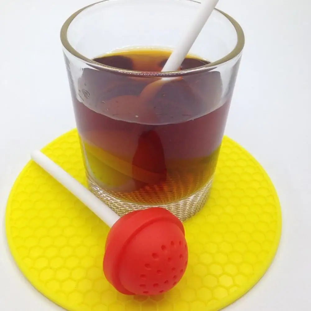 Fashion 1PC Silicone Tea Infuser Home Supplies Herbal Spice Loose Leaf Strainer Lollipop Cup Kitchen Accessories
Fashion 1PC Silicone Tea Infuser Home Supplies Herbal Spice Loose Leaf Strainer Lollipop Cup Kitchen Accessories