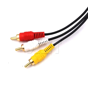 10PCS AV Cable For TV Box DVD CD Computer Sound Speaker Car Jack 3.5 mm Male To 3 RCA Male Audio Video AV Cable 3RCA 1.5M
10PCS AV Cable For TV Box DVD CD Computer Sound Speaker Car Jack 3.5 mm Male To 3 RCA Male Audio Video AV Cable 3RCA 1.5M