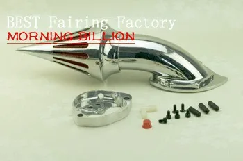 Chrome Spike Air Cleaner Intake Filter Kit For Kawasaki Vulcan 1500 1600 2000&up Classic Fuel Injected Only 
Chrome Spike Air Cleaner Intake Filter Kit For Kawasaki Vulcan 1500 1600 2000&up Classic Fuel Injected Only