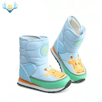 Children waterproof Shoe warm fur blue giraffe color boy and girl snow boots rubber with EVA sole cute animal pate free shipping
Children waterproof Shoe warm fur blue giraffe color boy and girl snow boots rubber with EVA sole cute animal pate free shipping
