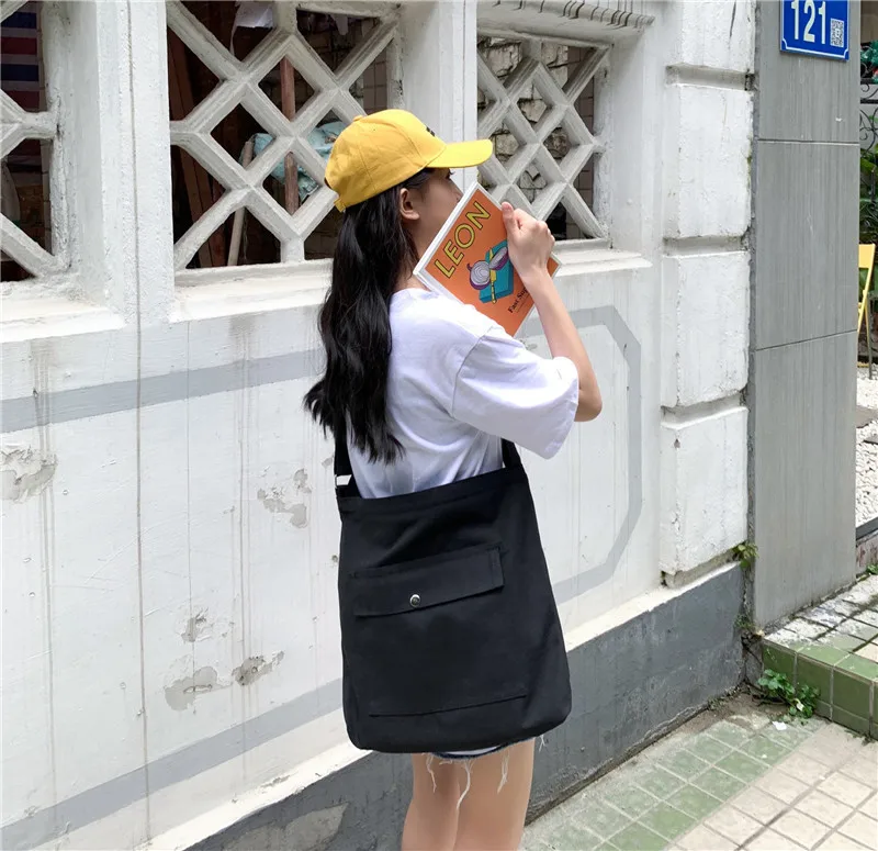 2019 New Classic Tote Bags Solid Color Fashion Women Canvas Handbags Female Casual Simple Messenger Bags Shoulder Bags
2019 New Classic Tote Bags Solid Color Fashion Women Canvas Handbags Female Casual Simple Messenger Bags Shoulder Bags