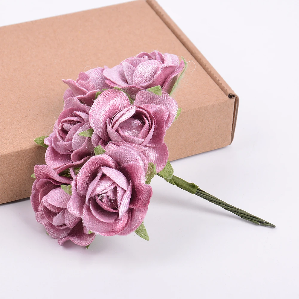 6pcs/lot high quality artificial flower silk rose bouquet For wedding home decoration DIY wreath scrapbook shoes and clothing
6pcs/lot high quality artificial flower silk rose bouquet For wedding home decoration DIY wreath scrapbook shoes and clothing
