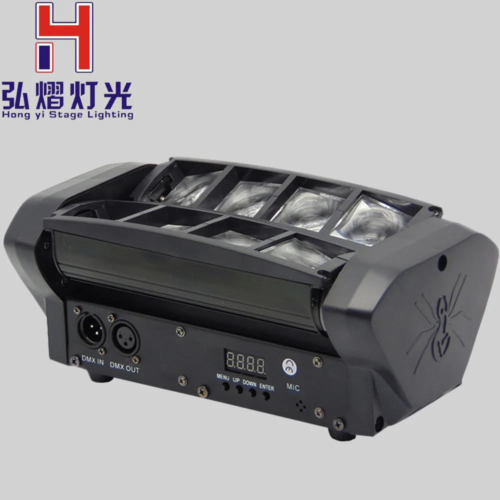 led moving head light beam mini Spider light 8x6W RGBW stage Lights dj party light
led moving head light beam mini Spider light 8x6W RGBW stage Lights dj party light