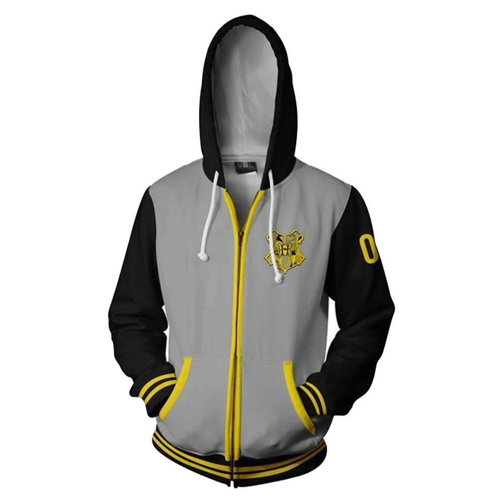 Men Hoodie Potter Cosplay Hufflepuff Figure Hoodie Printed Zipper Casual Sweatshirt Women Pullover Spring Coat Costume
Men Hoodie Potter Cosplay Hufflepuff Figure Hoodie Printed Zipper Casual Sweatshirt Women Pullover Spring Coat Costume
