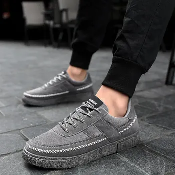 Spring wild fashion men's breathable low-top canvas shoes youth casual running shoes single shoes
Spring wild fashion men's breathable low-top canvas shoes youth casual running shoes single shoes