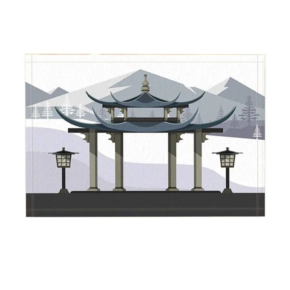 Japanese Style Bath Rugs By, Winter Snow Mount Fuji Pavilion Modern Art, Non-Slip Doormat Floor Entryways Indoor Front Door Mat
Japanese Style Bath Rugs By, Winter Snow Mount Fuji Pavilion Modern Art, Non-Slip Doormat Floor Entryways Indoor Front Door Mat