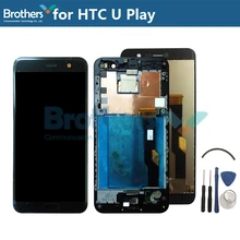 Ensemble écran tactile LCD de remplacement, sans cadre, pour HTC U Play=