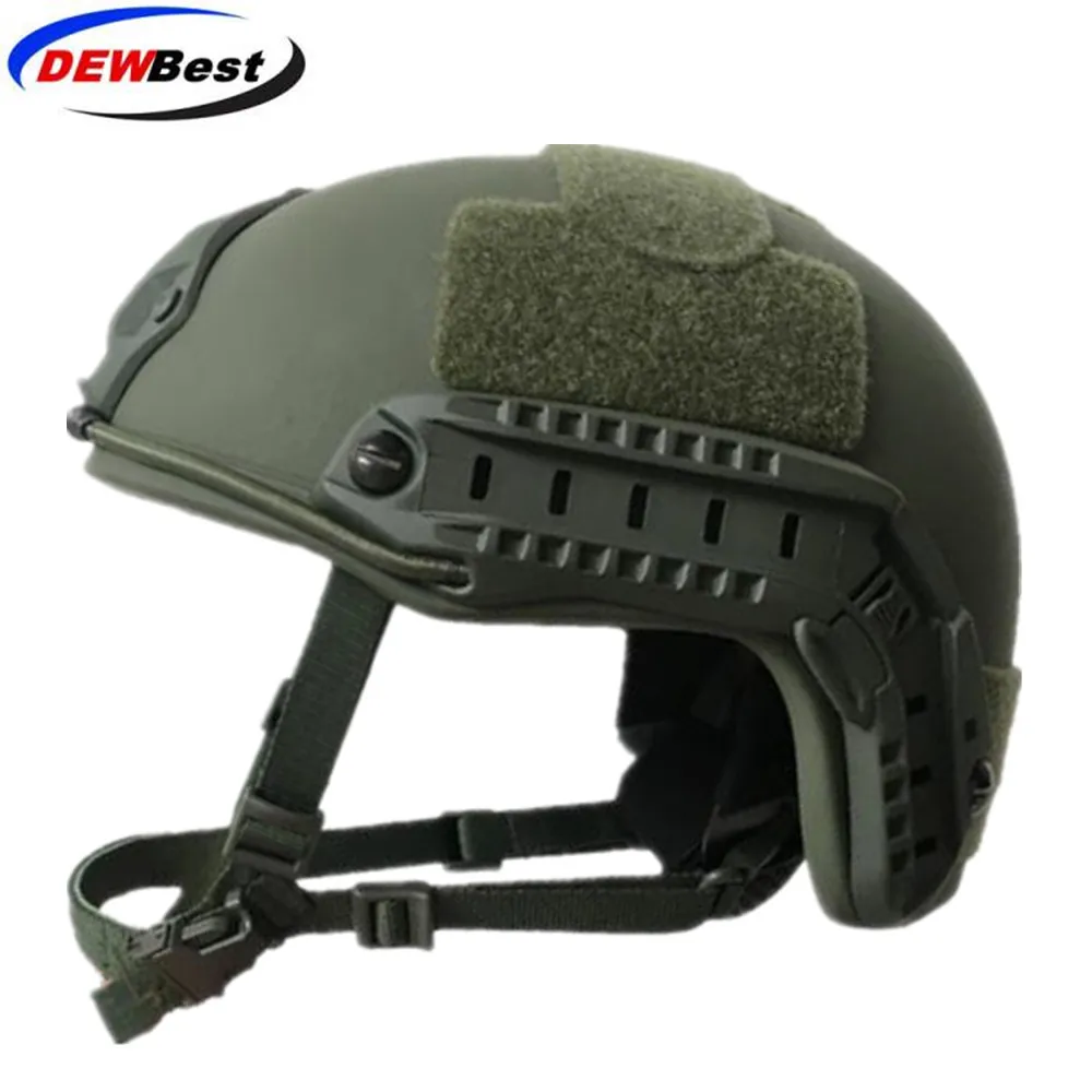 ISO Certified DEWBest bullet proof brand NIJ Level IIIA FAST High Cut Bulletproof Aramid Ballistic Helmet With 8Yrs Warranty
ISO Certified DEWBest bullet proof brand NIJ Level IIIA FAST High Cut Bulletproof Aramid Ballistic Helmet With 8Yrs Warranty