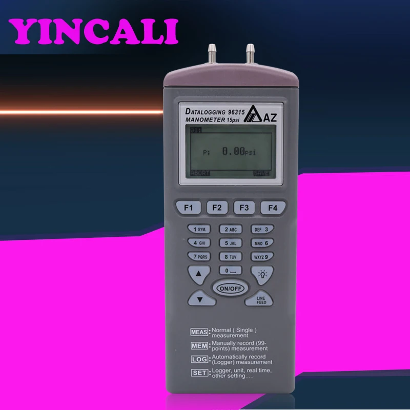 Fast Shipping Datalogging Digital Manometer AZ96315 Differential Pressure Datalogger Air Pressure Gauge 11 Measuring Units
Fast Shipping Datalogging Digital Manometer AZ96315 Differential Pressure Datalogger Air Pressure Gauge 11 Measuring Units