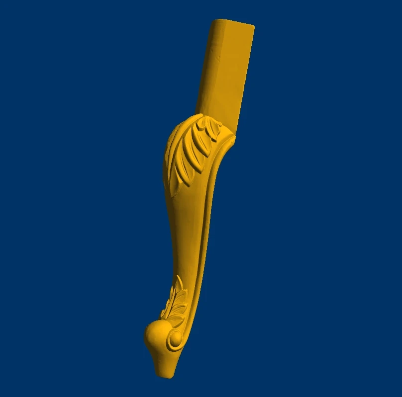 Мебель диван стол стул кровать шкаф ножки формат STL файл 3D модель для CNC