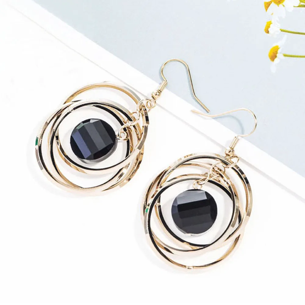 Fashion Multi Layered Metal Hollow Circle Dangle Earring Exaggerated Long Tassel Dangle Earrings Jewelry Accessories Gifts
Fashion Multi Layered Metal Hollow Circle Dangle Earring Exaggerated Long Tassel Dangle Earrings Jewelry Accessories Gifts