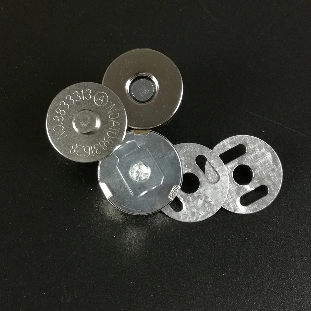 50 Sets Magnetic Metal Snaps Fasteners Bag Purse Clasps Sewing Buttons 14mm/18mm for Handbag Craft Sewing Leather Coat Buttons
50 Sets Magnetic Metal Snaps Fasteners Bag Purse Clasps Sewing Buttons 14mm/18mm for Handbag Craft Sewing Leather Coat Buttons