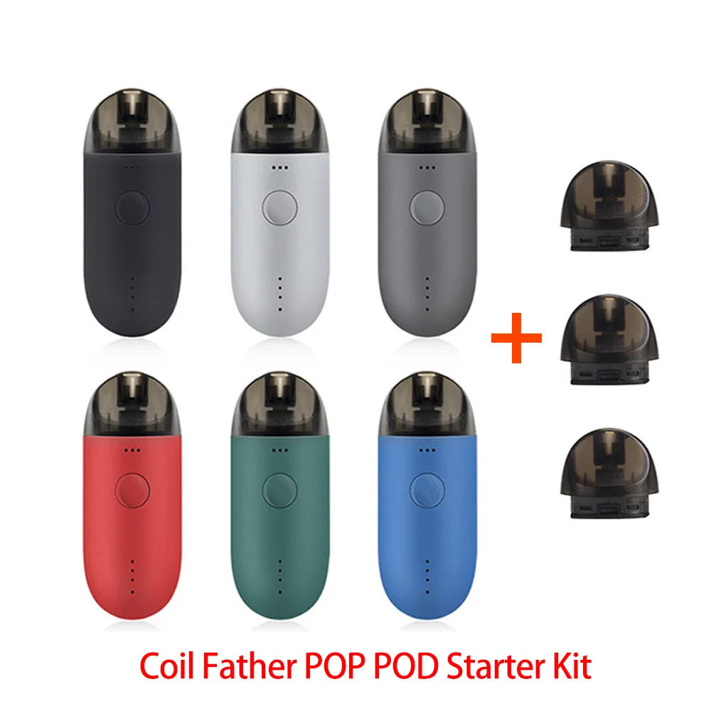 Мини набор для вейпа стартовый папы поп капсулы 600 мАч аккумулятор Vape POD System с