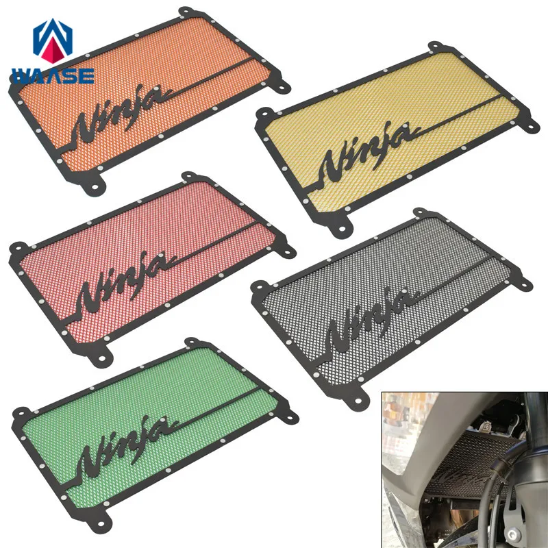waase Motorcycle Radiator Protective Cover Grill Guard Grille Protector For Kawasaki Ninja 250 400 2018 2019
waase Motorcycle Radiator Protective Cover Grill Guard Grille Protector For Kawasaki Ninja 250 400 2018 2019
