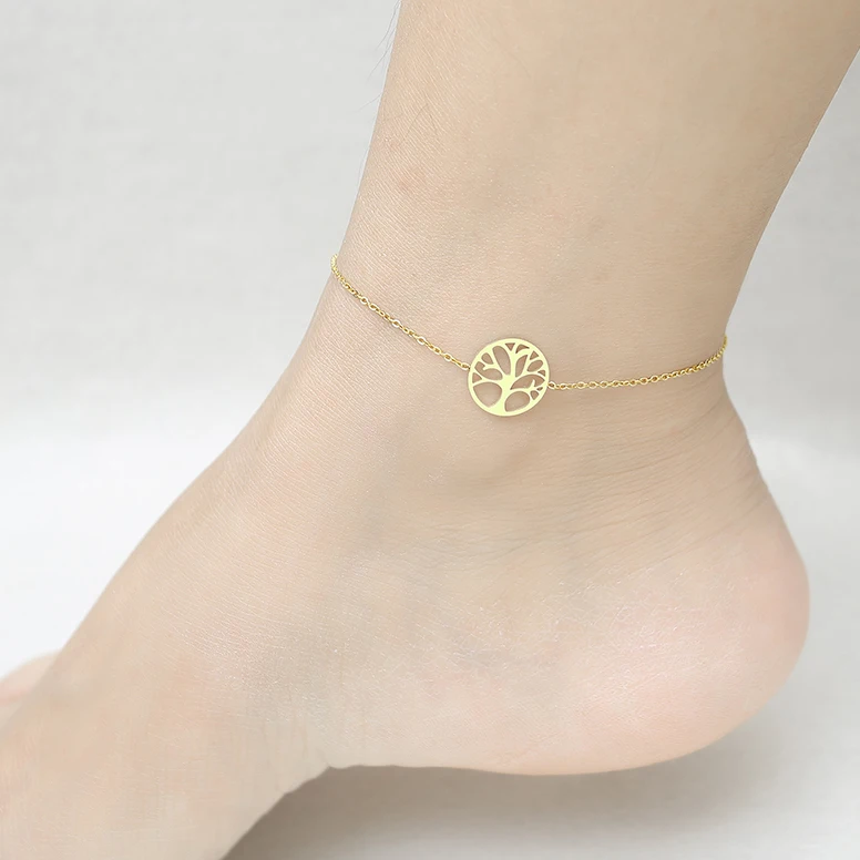 PUN The tree of life anklet bracelet on the leg halhal leg bracelet barefoot jewelry accessories barefoot sandals foot
PUN The tree of life anklet bracelet on the leg halhal leg bracelet barefoot jewelry accessories barefoot sandals foot