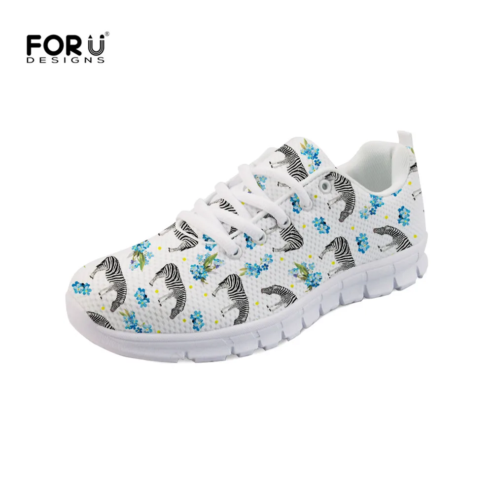 FORUDESIGNS Flats Women Shoes Casual Fashion Women's Sneakers Funny 3D Zebra Floral Print Comfortable Breathable Ladies Zapatos 
FORUDESIGNS Flats Women Shoes Casual Fashion Women's Sneakers Funny 3D Zebra Floral Print Comfortable Breathable Ladies Zapatos