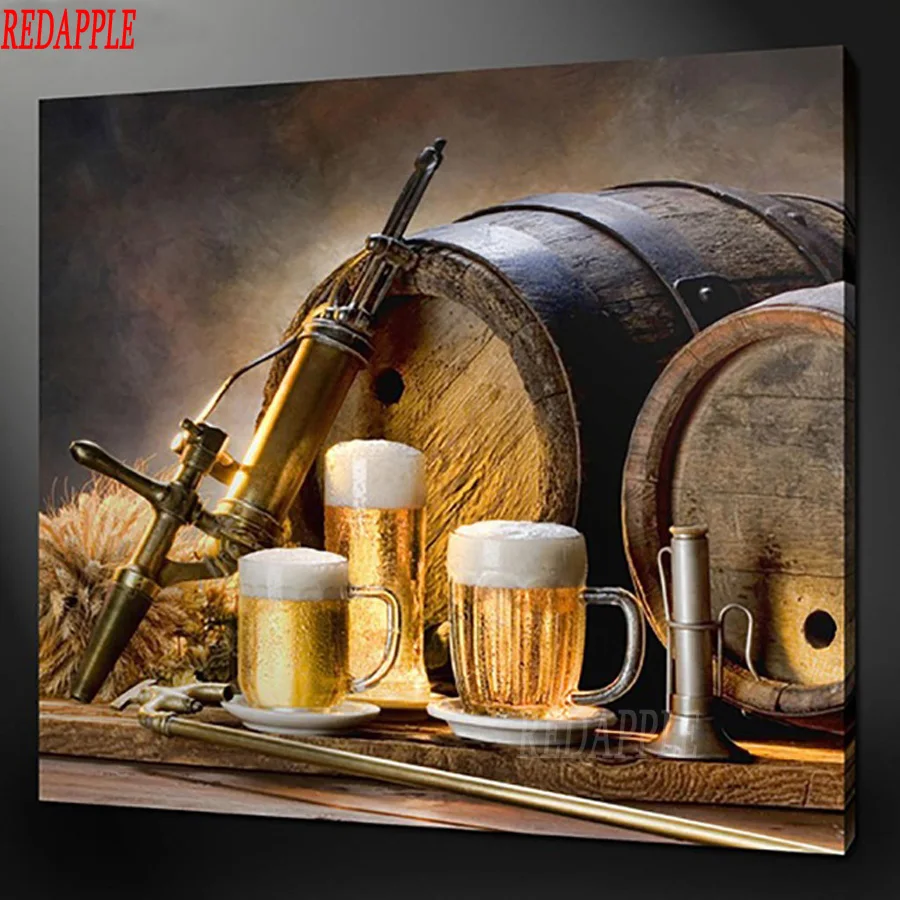 5d mosaic painting Beer pattern Cross Stitch full Square Round Diamond Embroidery Rhinestones French Red Wine Barrels Home Decor
5d mosaic painting Beer pattern Cross Stitch full Square Round Diamond Embroidery Rhinestones French Red Wine Barrels Home Decor