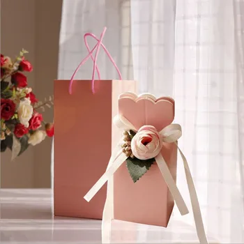 New fashion style 5 pcs 10x8x21cm Wedding candy box European pink creative vase large gift bag packaging wedding holiday gifts
New fashion style 5 pcs 10x8x21cm Wedding candy box European pink creative vase large gift bag packaging wedding holiday gifts