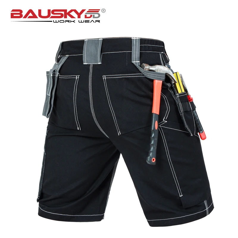 Mens Cargo Pants Polyester Cotton Fabric For Repairman Mechanic Short Work Pants With Multi-functional Tool Pockets Solid Color
Mens Cargo Pants Polyester Cotton Fabric For Repairman Mechanic Short Work Pants With Multi-functional Tool Pockets Solid Color