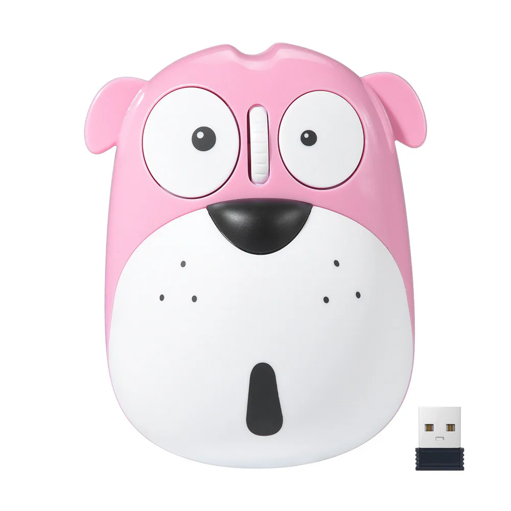 Lovely Dog Rechargeable Wireless Mouse 1200 DPI Noiseless Kids Computer Mouse For MAC/Laptop 0A Drop Shipping
Lovely Dog Rechargeable Wireless Mouse 1200 DPI Noiseless Kids Computer Mouse For MAC/Laptop 0A Drop Shipping