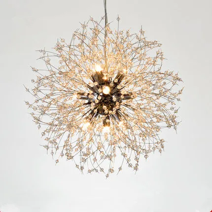 Modern Dandelion Crystal Chandeliers Lighting for Bedroom Kitchen Dining Room Pendant Hanging Lamp
Modern Dandelion Crystal Chandeliers Lighting for Bedroom Kitchen Dining Room Pendant Hanging Lamp